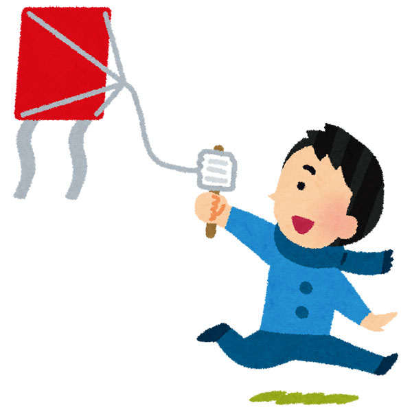 凧づくりブース